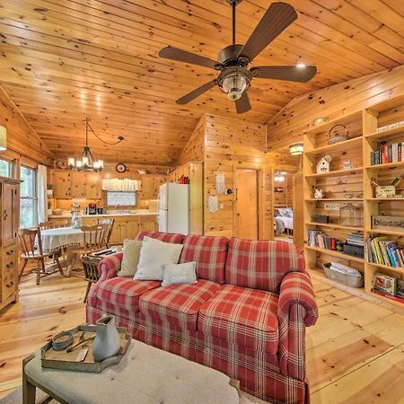 Peaceful Blue Ridge Cabin With Decks And Fire Pit Luaran gambar